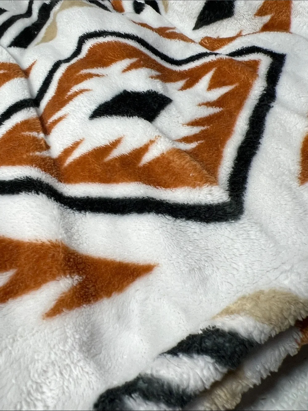 Plush Southwest Aztec Throw Blanket